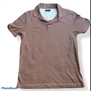 Saks Fifth Avenue | Men’s Striped Polo | Large